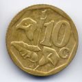 Южная Африка---10 центов 2004г.