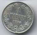 Россия(княжество Финляндское)---1 марка 1890г.№1