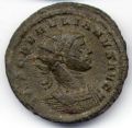 Римская империя---антониниан 270-275 г.н.э. император Аврелиан