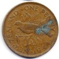 Новая Зеландия---1 пенни 1944г.