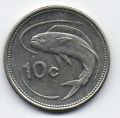 Мальта---10 центов 1998г.