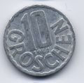Австрия---10 грош 1967г.