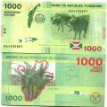 Бурунди---1000 франков 2015г.