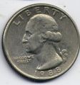 Соединенные Штаты Америки---25 центов 1972-1988гг.