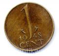 Нидерланды---1 цент 1948г.