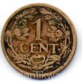 Нидерланды---1 цент 1916г.