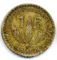 Камерун---1 франк 1924г.