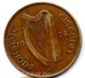 Ирландия---1 пенни 1928г.