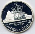 Канада---1 доллар 1987г.