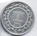 Тунис---1 франк 1908г.