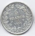 Франция---5 франков 1831г.Луи Филиппе 1
