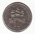 Ямайка---20 центов 1976г.