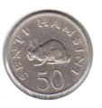 Танзания---50 сенти 1966г.