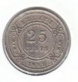 Белиз---25 центов 1991г.