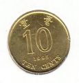 Гонконг---10 центов 1995г.