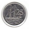 Каймановы острова---25 центов 1987-1996гг.