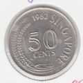 Сингапур---50 центов 1982г.