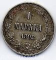 Россия (Княжество Финляндское)---1 марка 1892г.