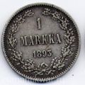 Россия (Княжество Финляндское)---1 марка 1893г.