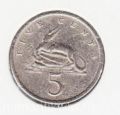 Ямайка---5 центов 1977г.