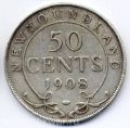 Ньюфаундленд (Канада)---50 центов 1908г.