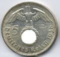 Германия---5 марок 1936г.