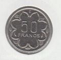 Центральная Африка---50 франков 1977г.