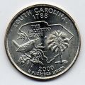 Соединенные Штаты Америки - цент (25) 2000г.Южная Каролина