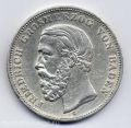 Баден---5 марок 1900г.