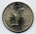 Соединенные Штаты Америки - цент (25) 2001г.Нью Йорк