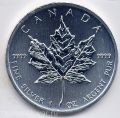 Канада---5 долларов 2012г.Кленовый лист