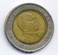 Кения---20 шиллингов 1998г.