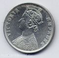 Индия---1 рупия 1887г.