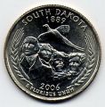 Соединенные Штаты Америки - цент (25) 2006г.Южная Дакота