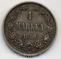 Россия(княжество Финляндское)---1 марка 1890г.№2