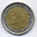 Италия---2 евро 2002г.