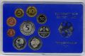 ФРГ---годовой набор монет 1975г.
