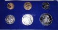 Новая Зеландия---набор монет 1968г. в памятной коробке