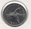 Бермуды---25 центов 1997г.