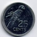 Сейшелы--25 центов 1997-2003гг.