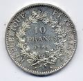 Франция 10 франков 1966 г.