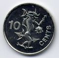 Соломоновы острова---10 центов 2005г.
