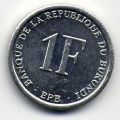 Бурунди---1 франк 2003г.