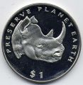 Эритрея---1 доллар 1994г.