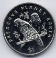 Либерия---1 доллар 1996г.