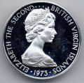 Британские виргинские острова---1 доллар 1973г.