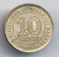 Малайя---10 центов 1941г.