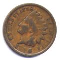Соединенные Штаты Америки---1 цент 1896г.