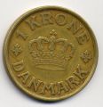 Дания---1 крона 1925-1940гг.