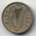 Ирландия---1 шиллинг 1963г.